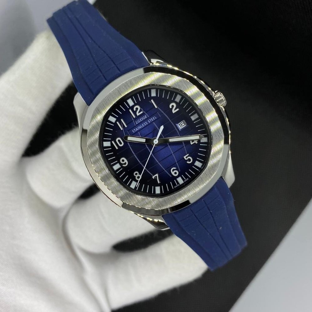 Exclusive Silicone Strap Luminous Day Display Business Aquanaut Design Watch